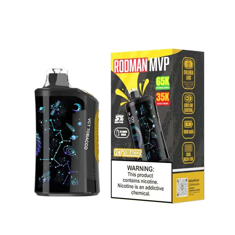 Rodman MVP 65K Ice Control Disposable Vape (5%, 65000 Puffs) - Image 3