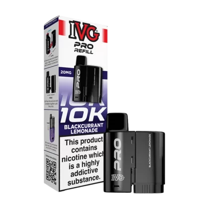 Blackcurrant Lemonade IVG Pro 12 Refill Pack