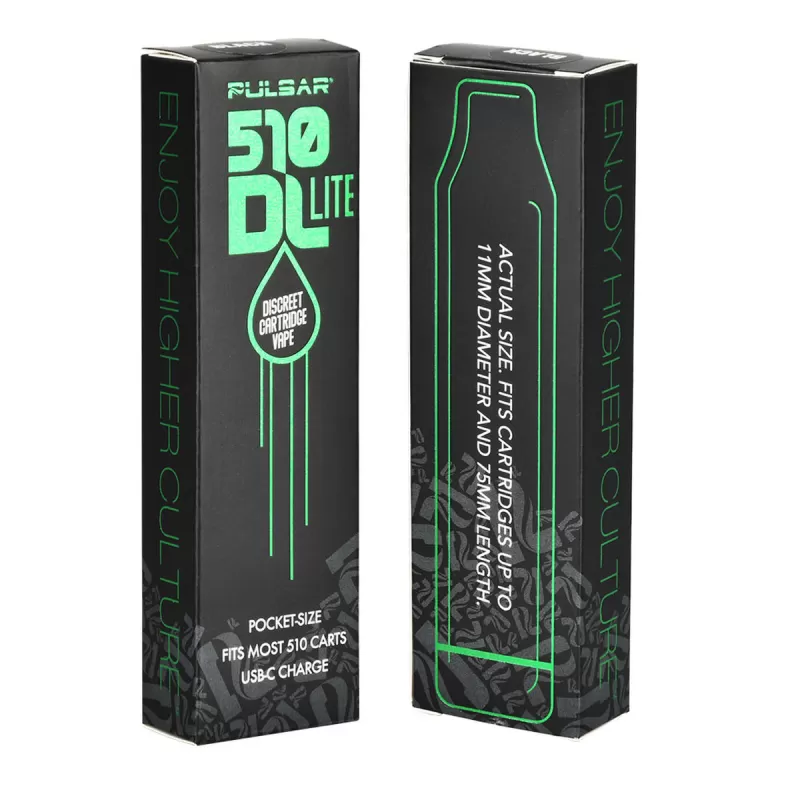 Pulsar 510 DL Lite Stealth 510 Thread Vape Cart Battery - Image 3