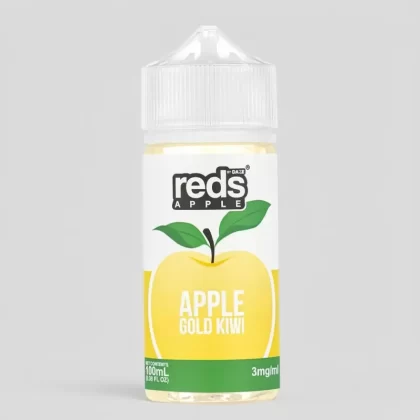 Daze Reds Apple Gold Kiwi 100mL Vape Juice