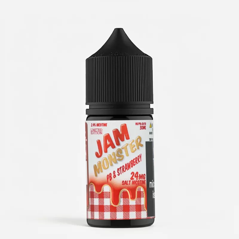 Jam Monster Salt PB & Jam Strawberry 30mL