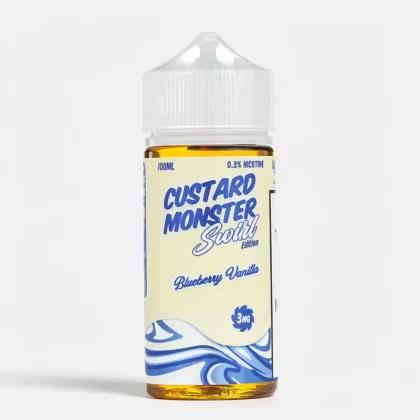 Custard Monster Swirl Blueberry Vanilla E-Liquid 100mL