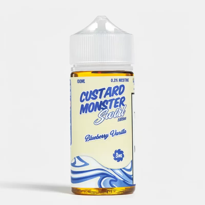 Custard Monster Swirl Blueberry Vanilla E-Liquid 100mL