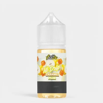 Hi-Drip Salts – Caramel Pear 30mL Salt Nicotine Vape Juice