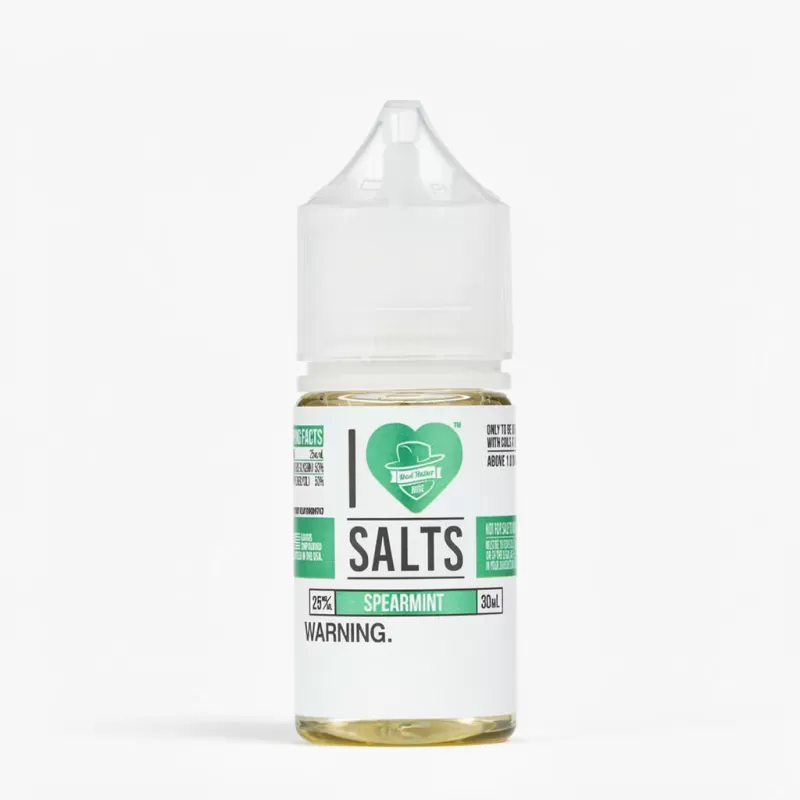 I Love Salts – Spearmint 30mL Salt Nicotine E-Juice