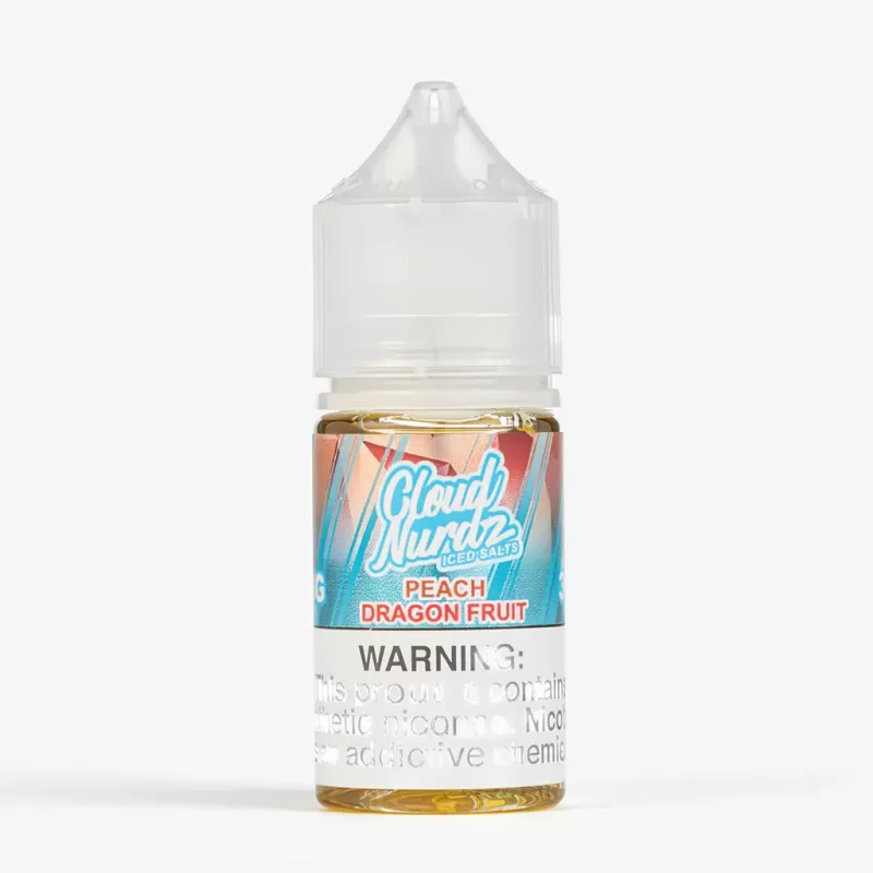 Cloud Nurdz Salts – Iced Peach Dragon Fruit 30mL