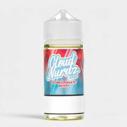 Cloud Nurdz – Iced Pomegranate Berry 100mL E-Juice