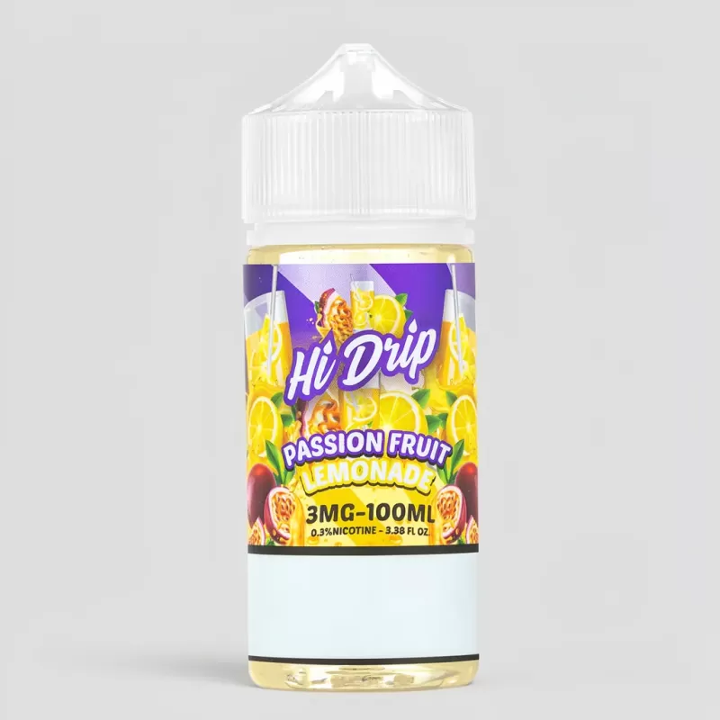 Hi-Drip – Passion Fruit Lemonade 100mL Vape Juice