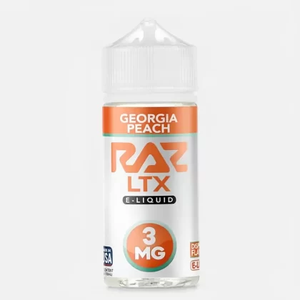 RAZ LTX Georgia Peach E-Liquid 100mL