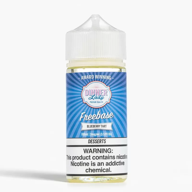 Dinner Lady – Blueberry Tart 100mL E-Juice, Pre-Steeped
