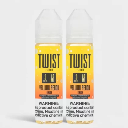 Twist E-Liquids Yellow Peach (Peach Blossom Lemonade) 120mL