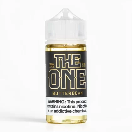 The One – Butterbean 100mL Vanilla Butterscotch E-Juice