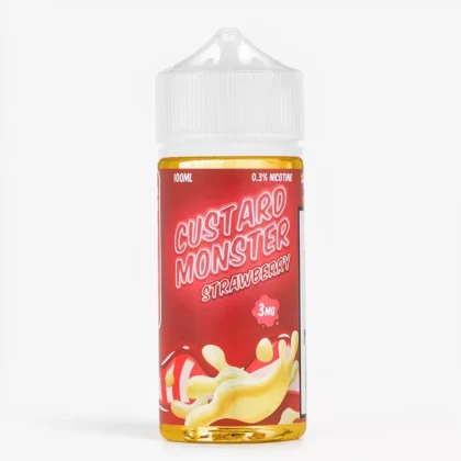 Custard Monster Strawberry E-Liquid 100mL