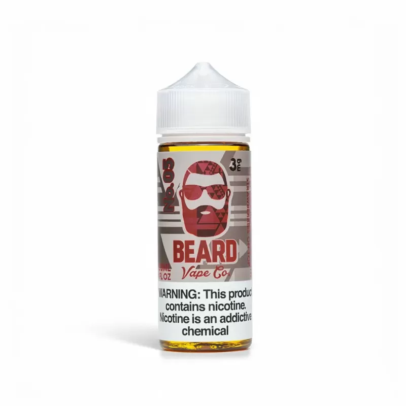 Beard Vape Co. – No. 05 Strawberry Cheesecake 120mL