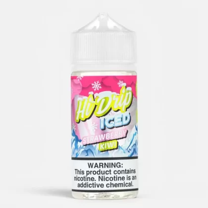 Hi-Drip – Iced Strawberry Kiwi 100mL Vape Juice 70% VG