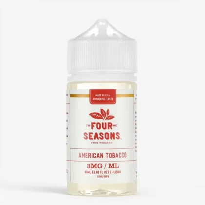 Four Seasons – American Tobacco 60mL 50% VG E-liquid