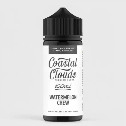 Coastal Clouds Watermelon Chew 100mL Candy Vape Juice