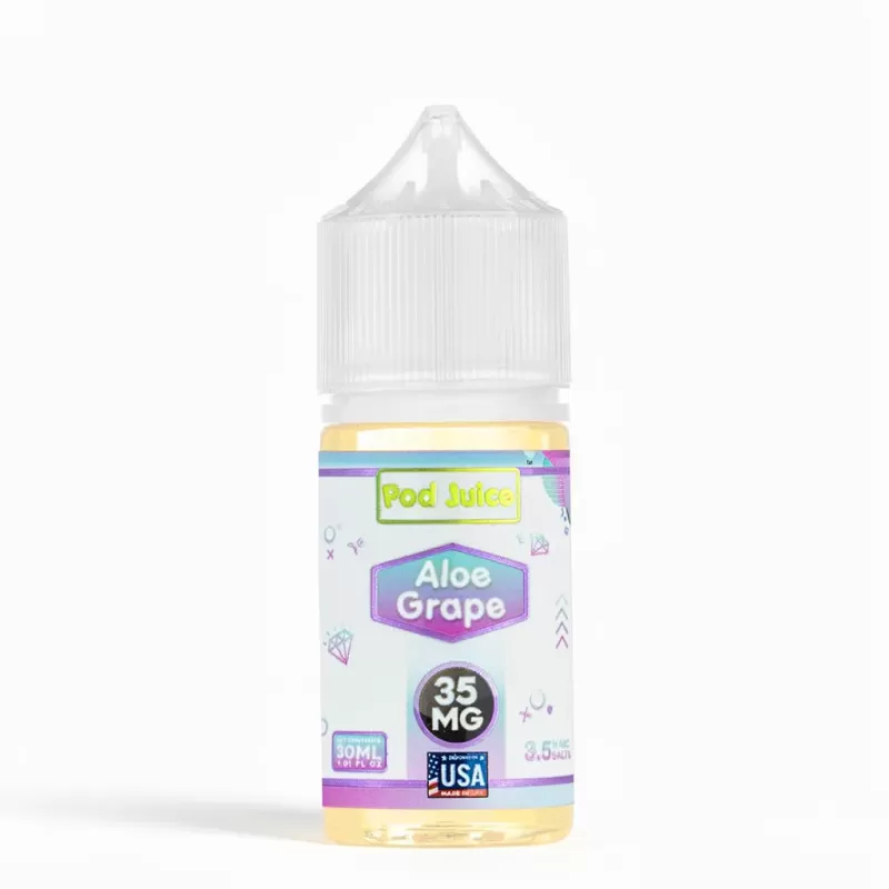 Pod Juice Aloe Grape 30mL Salt Nic E-Juice – 50/50 VG/PG