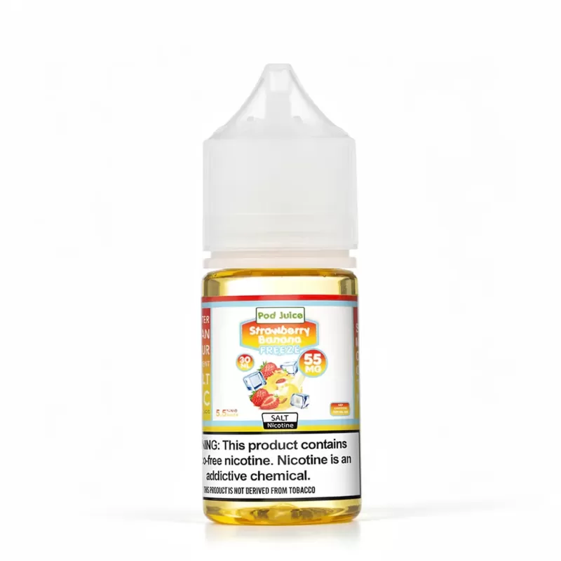 Pod Juice Strawberry Banana Freeze Nic Salt 50/50 30ml