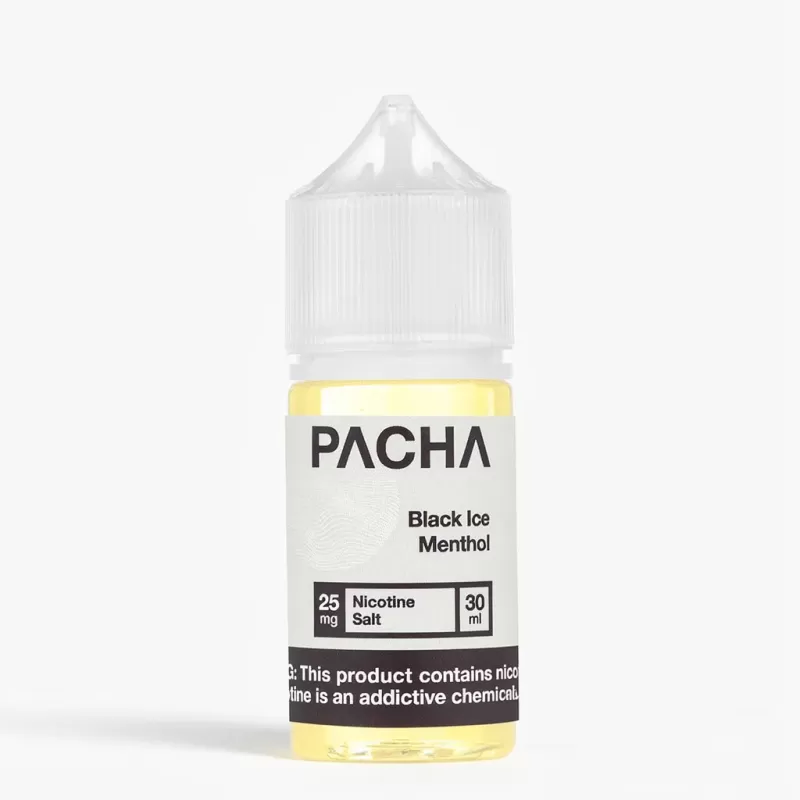 PACHA Salt Black Ice Menthol 30mL Cucumber Blackberry
