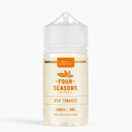 Four Seasons – RY4 Tobacco 60mL Pre-steeped E-Liquid
