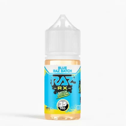 Raz RX Salt Blue Raz Batch 30mL – Blue Raspberry 50/50 VG/PG