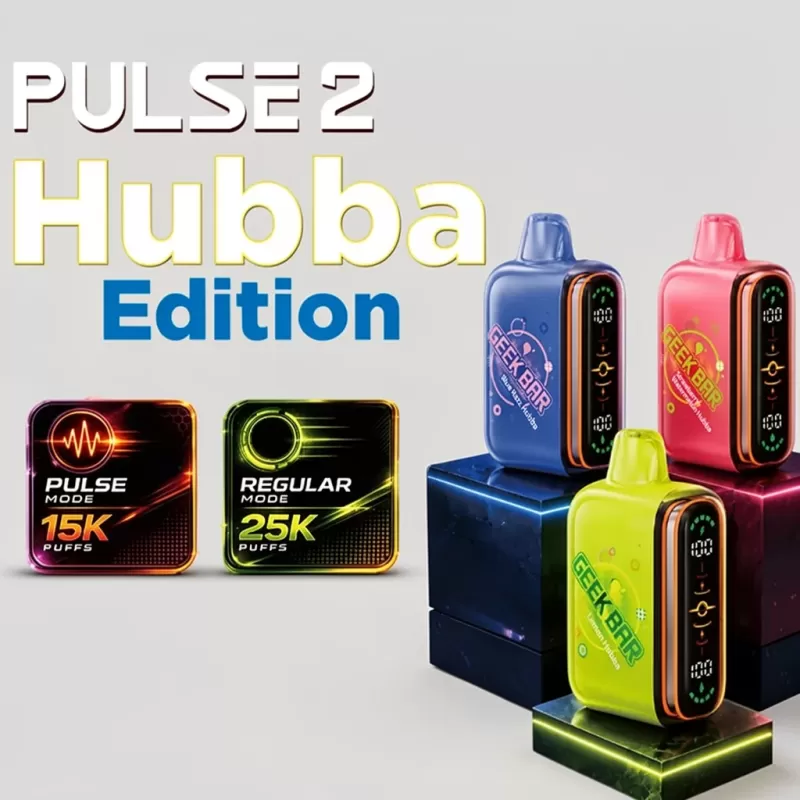 GEEK BAR PULSE 2 25K 25K Puffs Dome Display