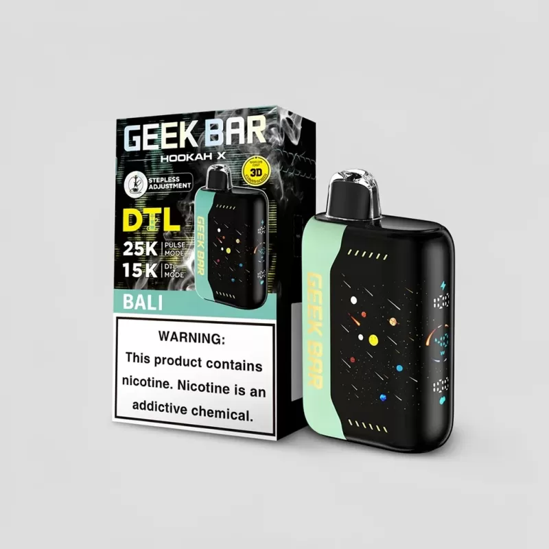Geek Bar Hookah X 25K: 25K Pulse, 3D Curved Screen - Image 2