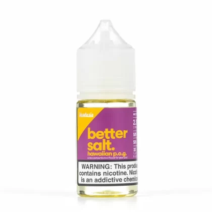 Better Salt Hawaiian P.O.G 30mL – Passionfruit Orange Guava