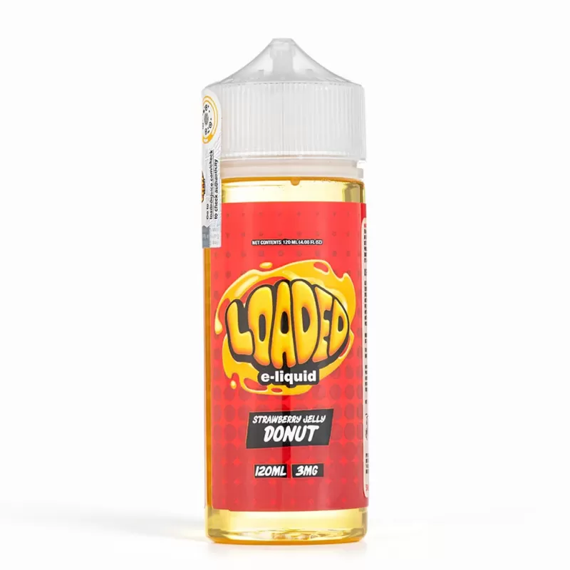 Loaded E-liquid – Strawberry Jelly Donut 120mL