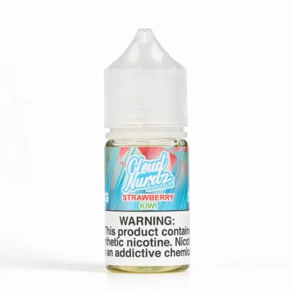 Cloud Nurdz Salts Iced Strawberry Kiwi 30mL Salt Nic Menthol