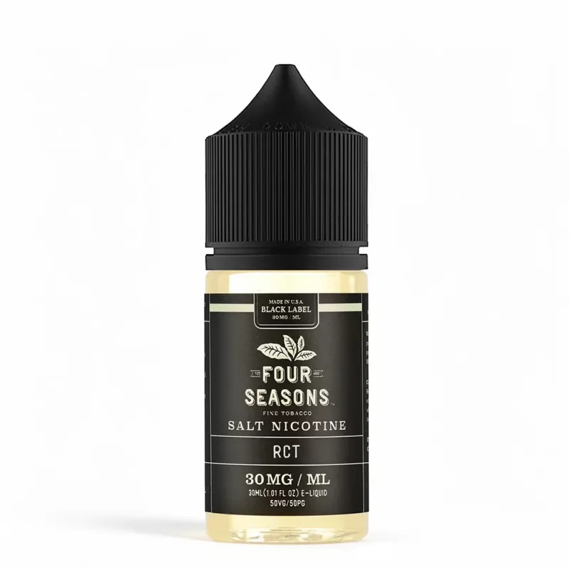 Four Seasons Black Label RCT Salt Nicotine 30mL