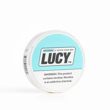 Tobacco- Lucy Nicotine Pouches Wintergreen, 15 Pouches