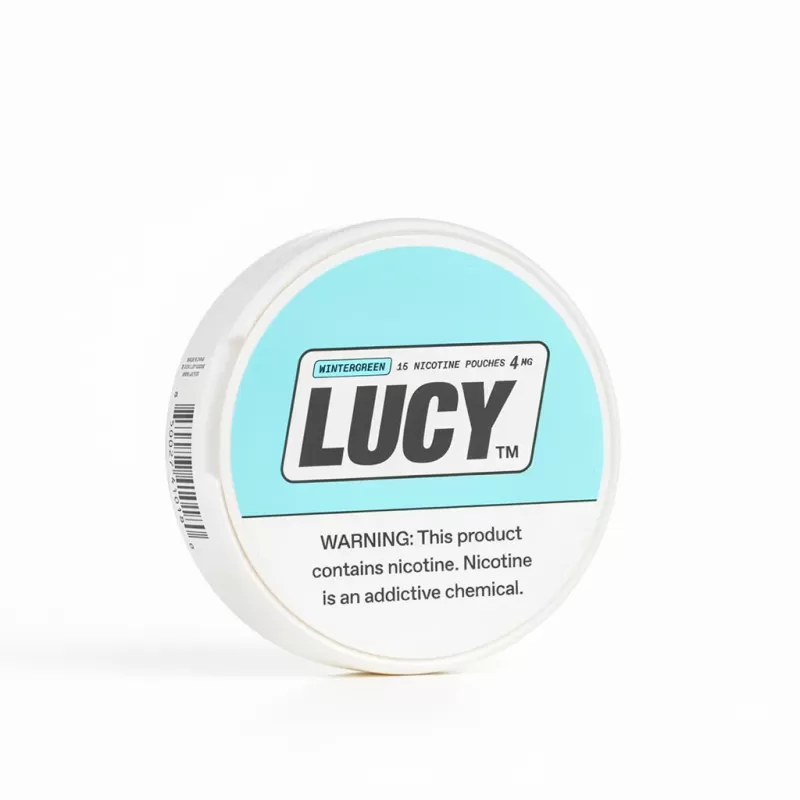 Tobacco- Lucy Nicotine Pouches Wintergreen, 15 Pouches