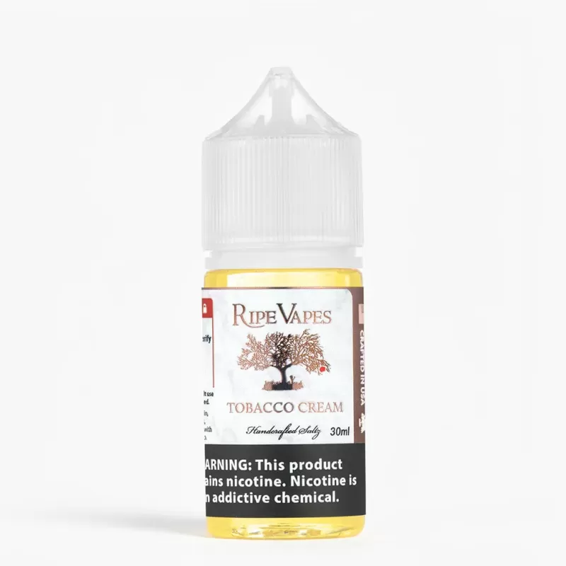 Ripe Vapes Salt Nic Tobacco Cream 30mL – Sun-Cured