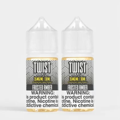 Twist Salt Frosted Amber 60mL Nicotine Salt Sugar Cookie