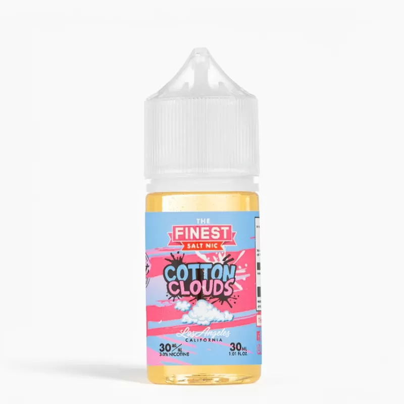 Finest SaltNic Cotton Clouds 30mL – Pre-Steeped Cotton Candy - Image 2