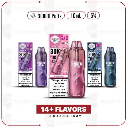 Dinner Lady LYXA 30000 Puffs Disposable