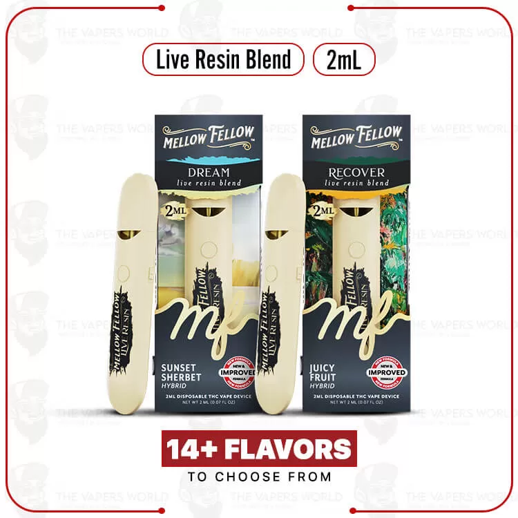 Mellow Fellow Live Resin Blend Disposable 2ML