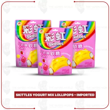 Skittles Yogurt Mix Lollipops – Imported