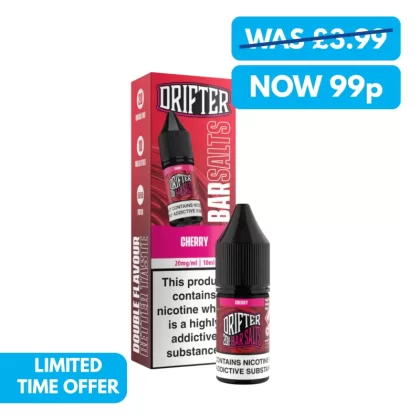 ! 20mg Drifter Bar Salts 10ml Nic Salts