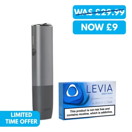 IQOS Iluma One Zero Tobacco Bundle (LEVIA Sticks)