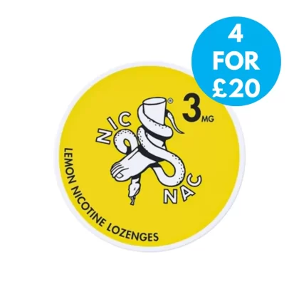Nic Nac 3mg Nicotine Lozenges