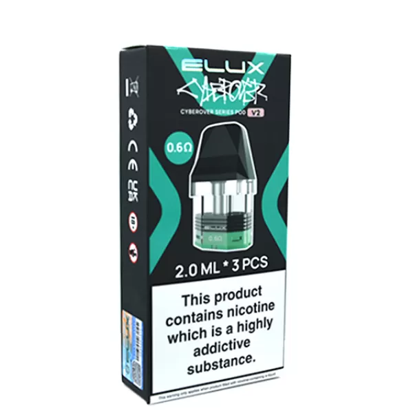 Elux Cyberover P1 V2 Replacement Pods 2ml