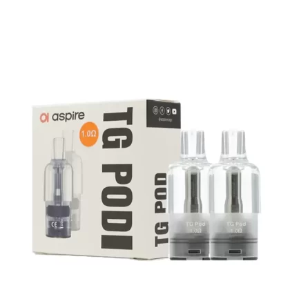 Aspire Cyber G Replacement TG Mesh Pods 0.8/1.0Ω 2ml