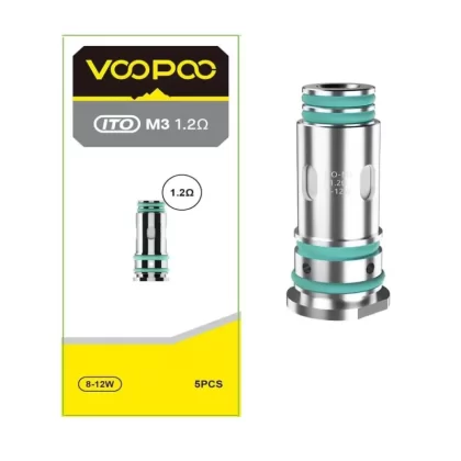 Voopoo ITO M Series Replacement Coils – 0.7Ω/1.0Ω/1.2Ω/0.5Ω