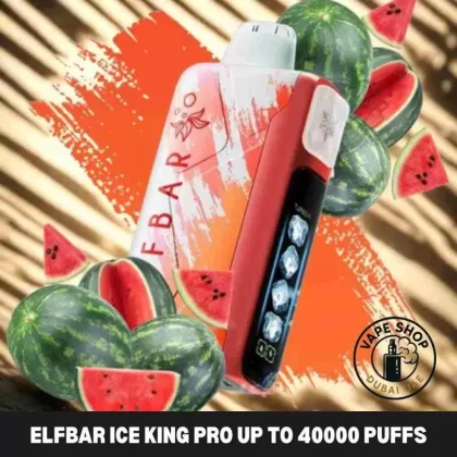 Elfbar ice king pro up to 40000 puffs 50mg nicotine ice control