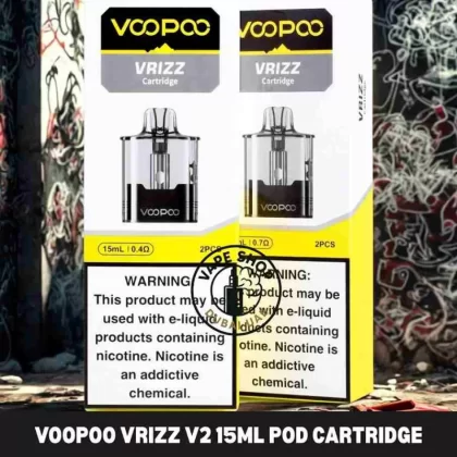 VOOPOO VRIZZ V2 15ml Pod Cartridge (2pcs/pack) Buy in Dubai