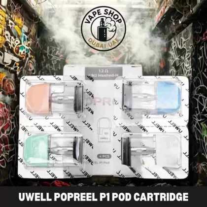 Uwell Popreel P1 Pod Cartridge 2ml (4pcs/pack) in Dubai UAE