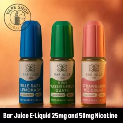 Bar Juice E-Liquid 25mg and 50mg Nicotine (UK Brand) in Dubai